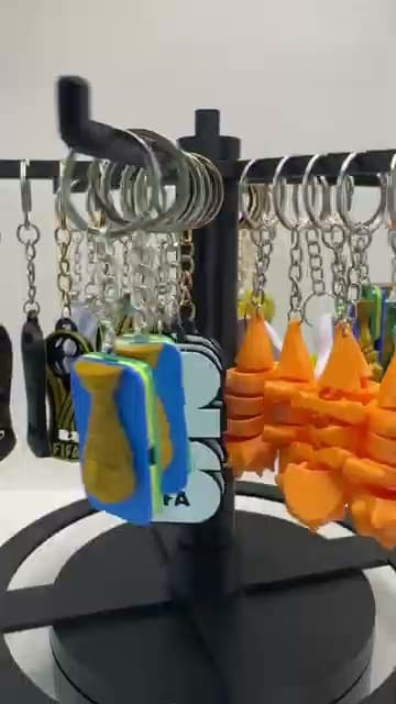 Kit Porta Chaveiros + 36 Chaveiros